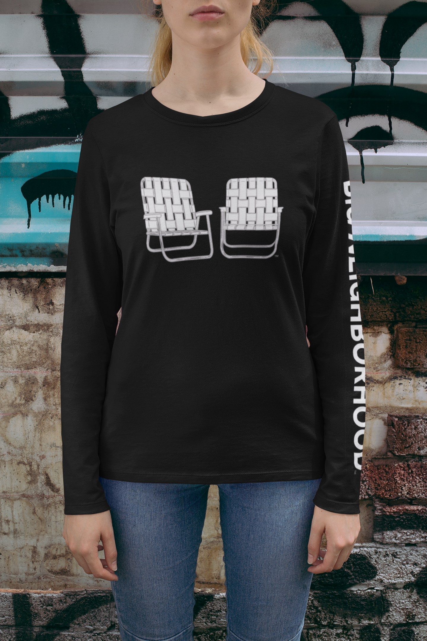 Big Chairs unisex long-sleeve t-shirt